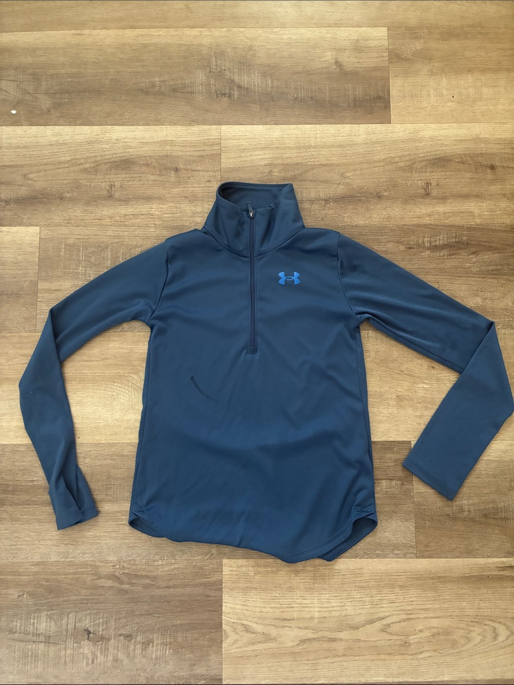 Under Armour Dark Blue Long-Sleeve Quarter-Zip